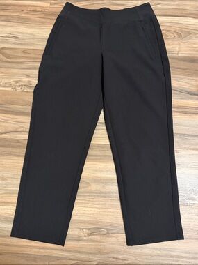 Athleta Endless High Rise Pant Black Women’s Sz. 8P Pull On  Cropped Athletic